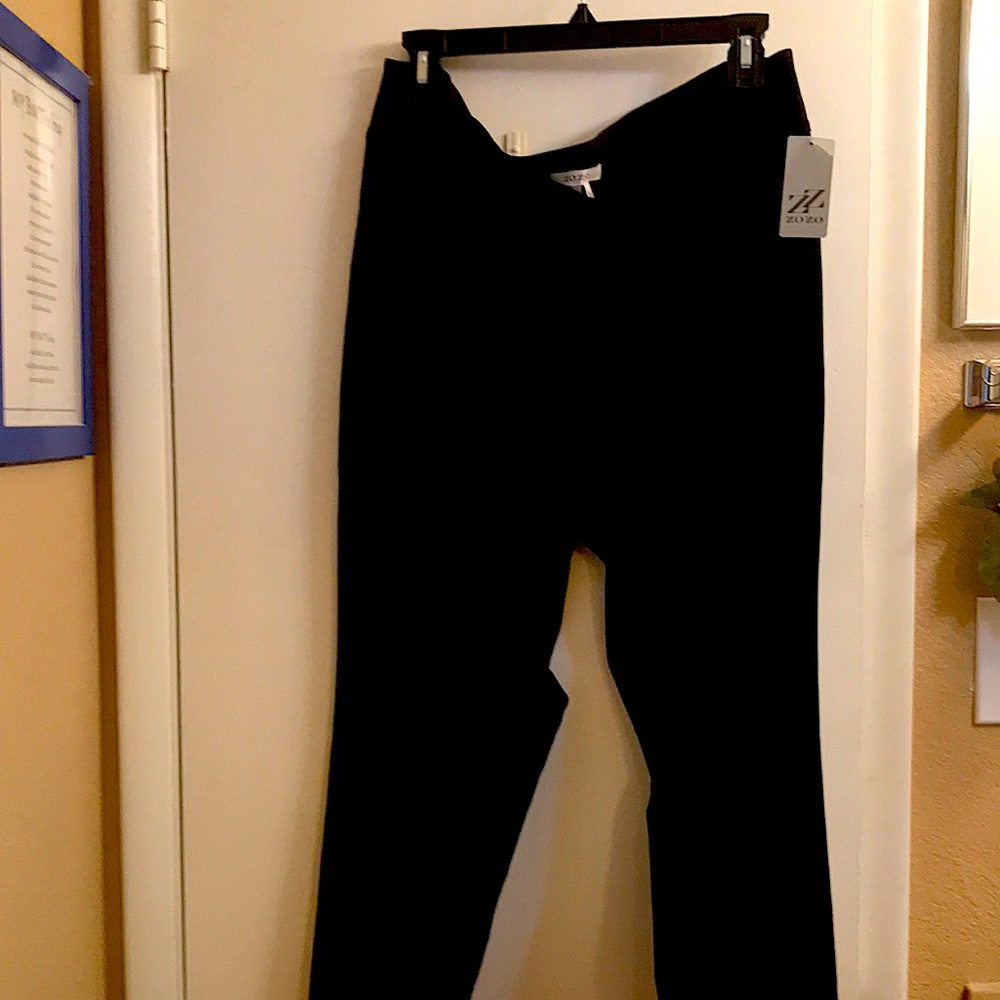 ZoZo Stretch black onyx pull on pant